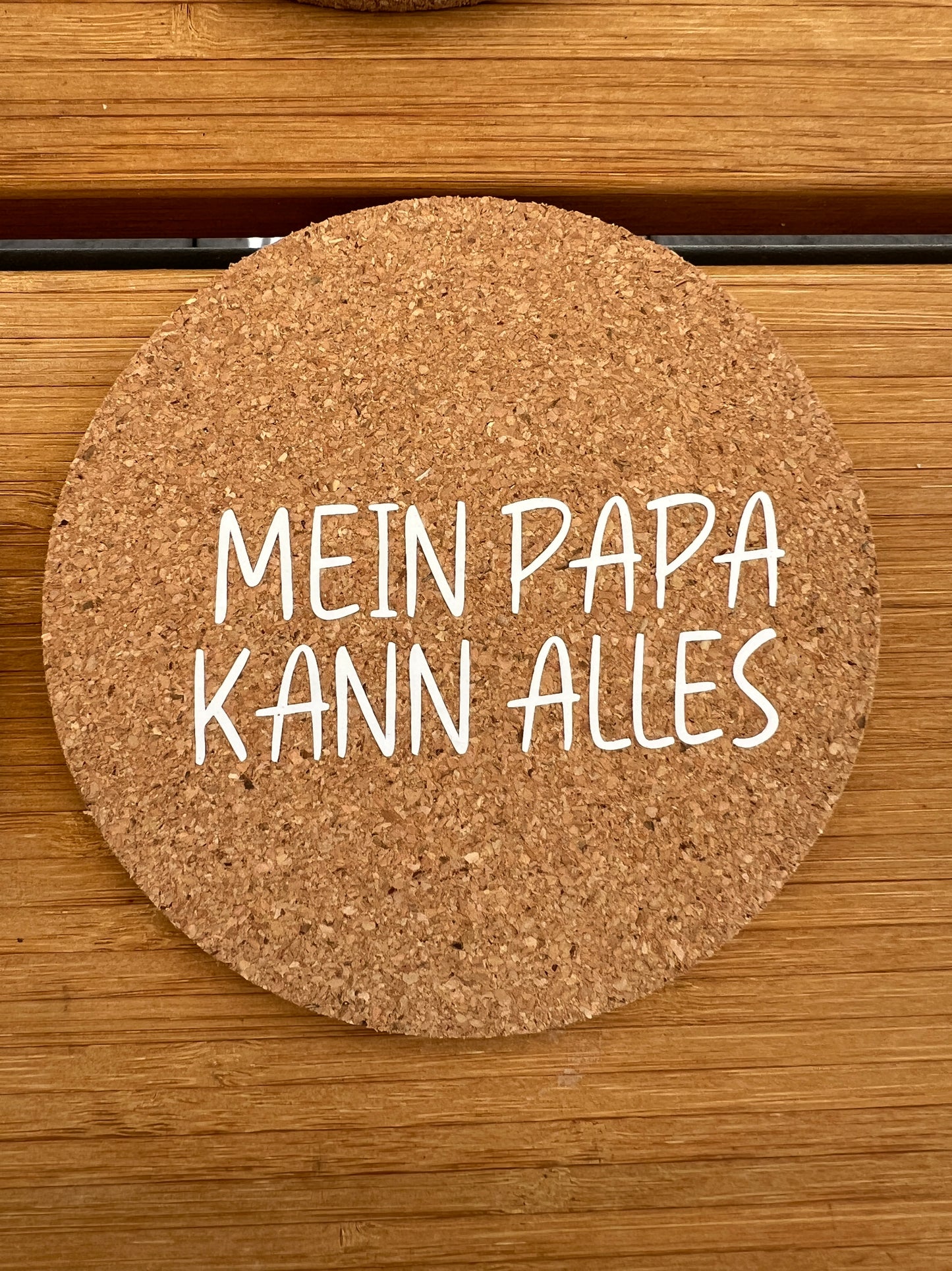 Kork Untersetzer