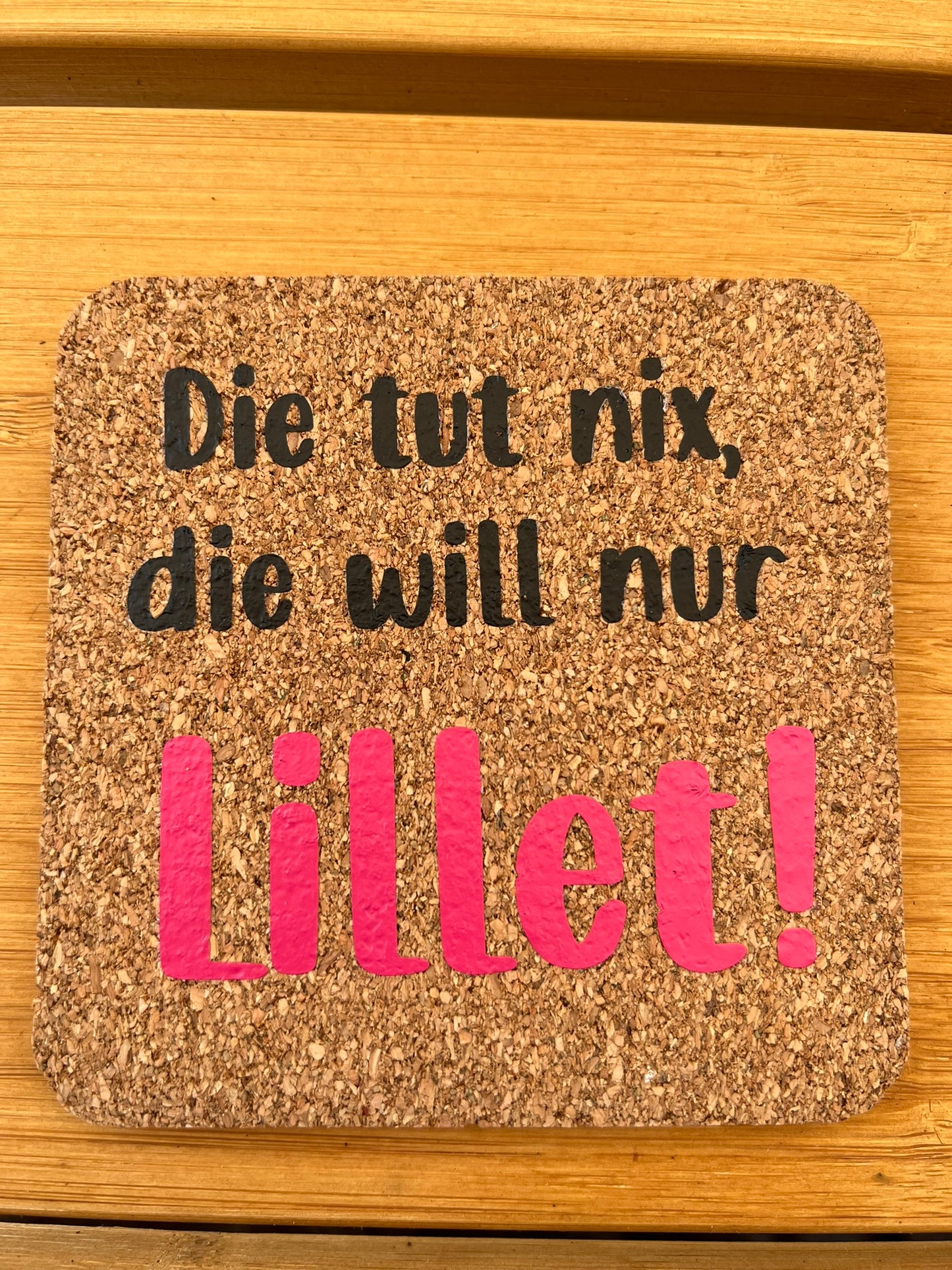 Kork Untersetzer