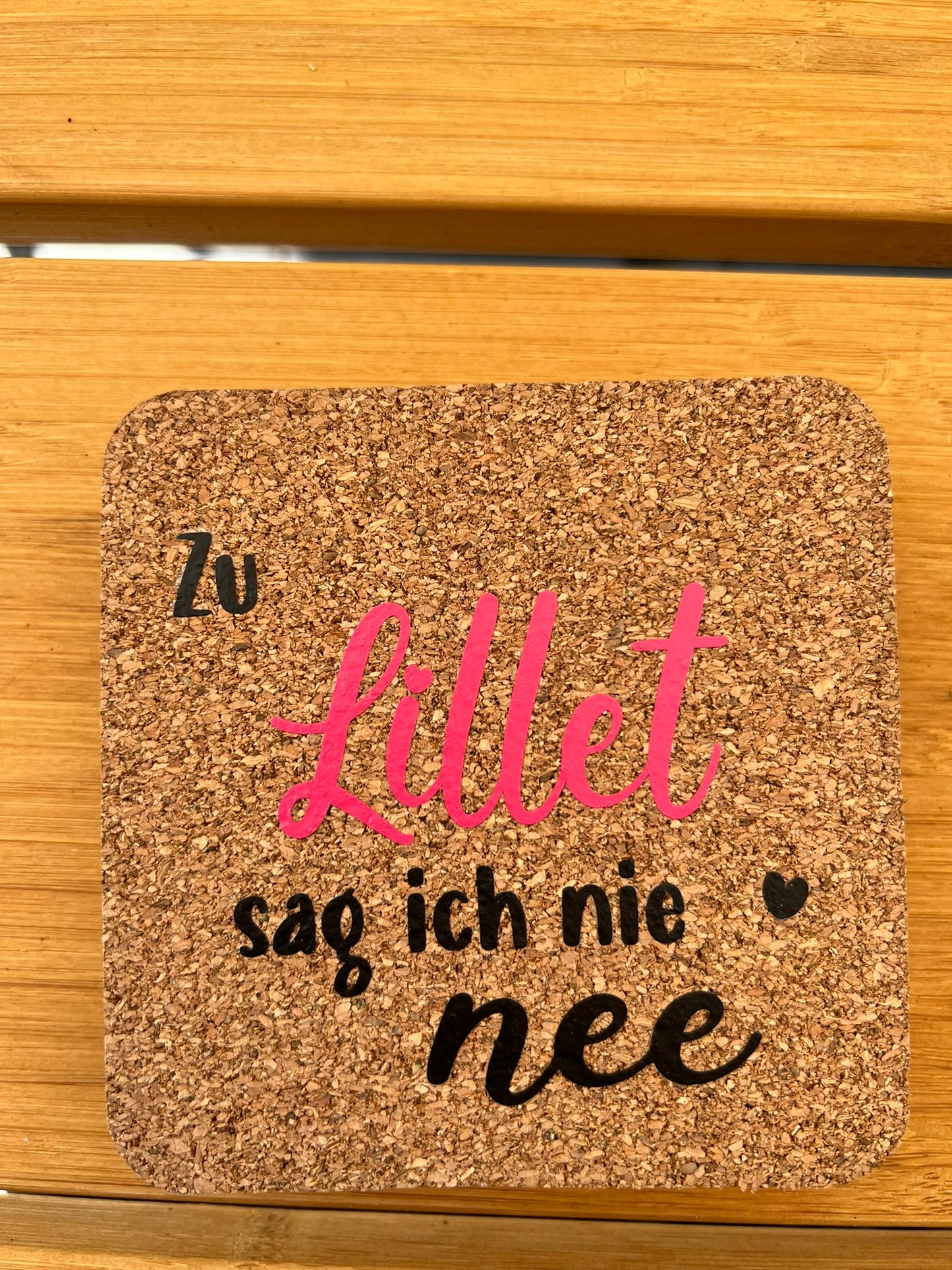 Kork Untersetzer