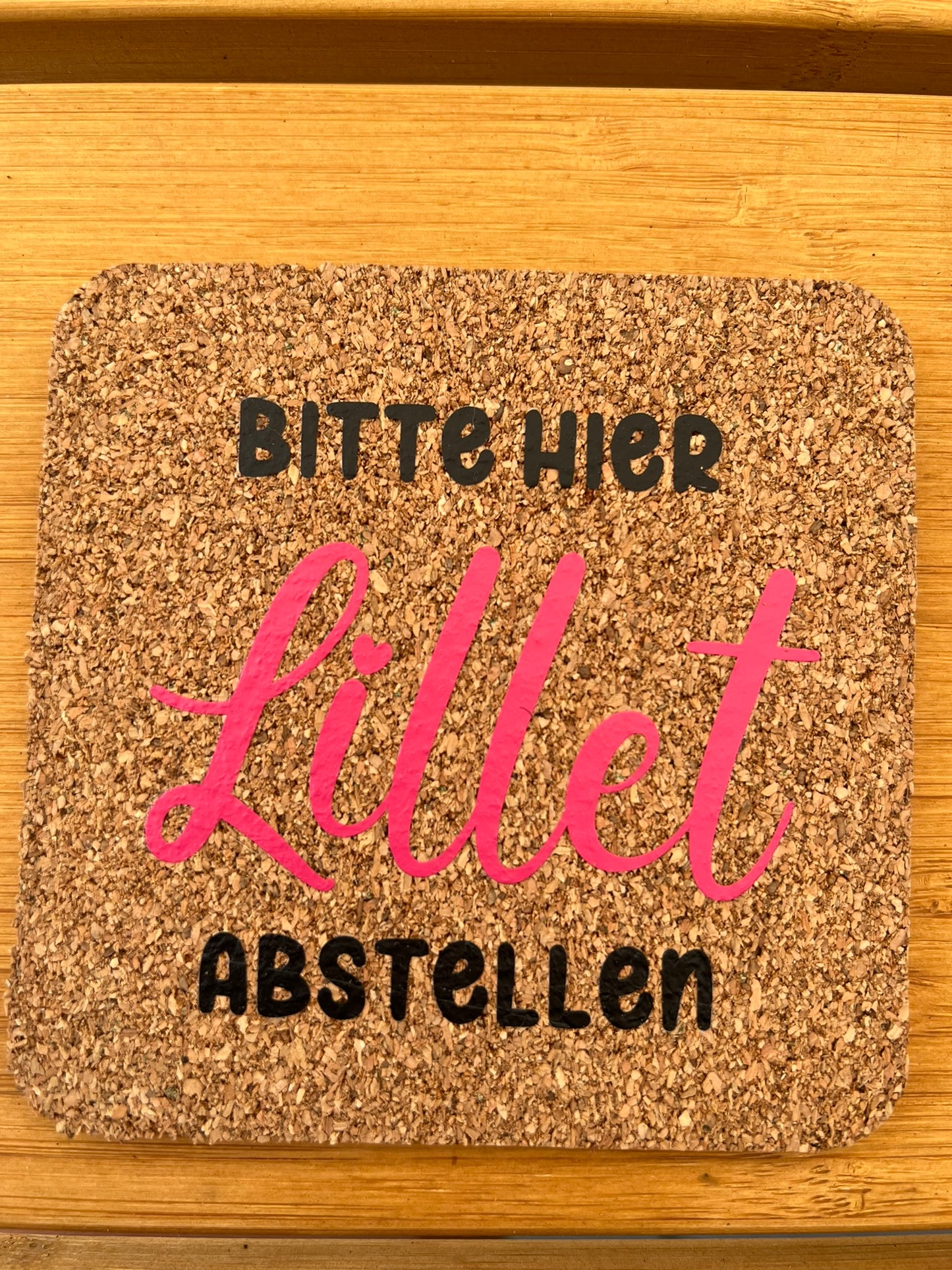 Kork Untersetzer