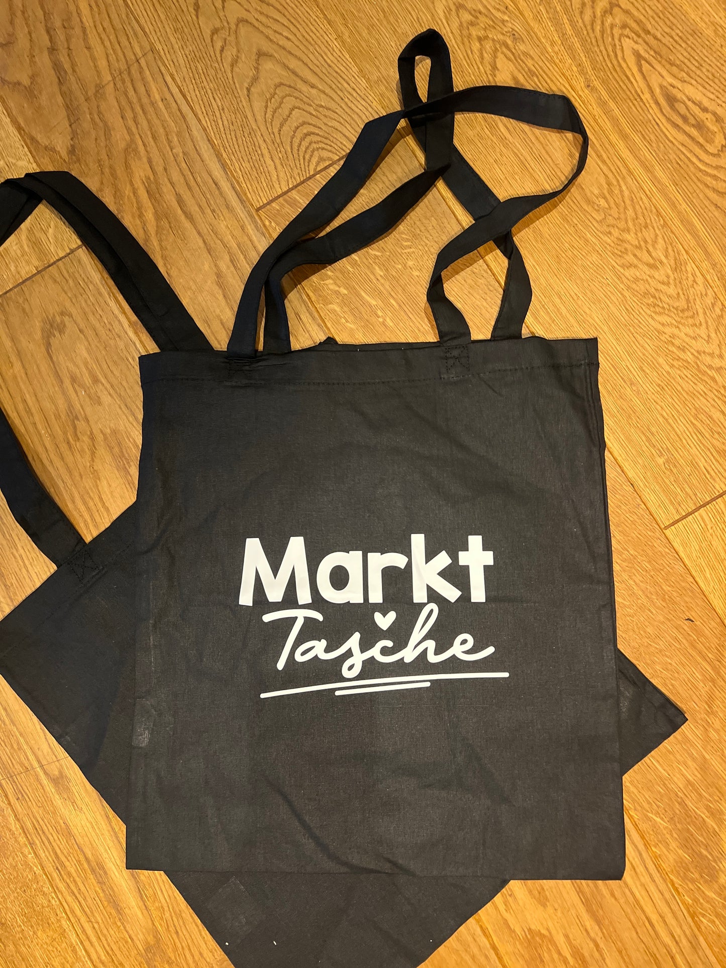 Baumwolltasche mit langen Henkel