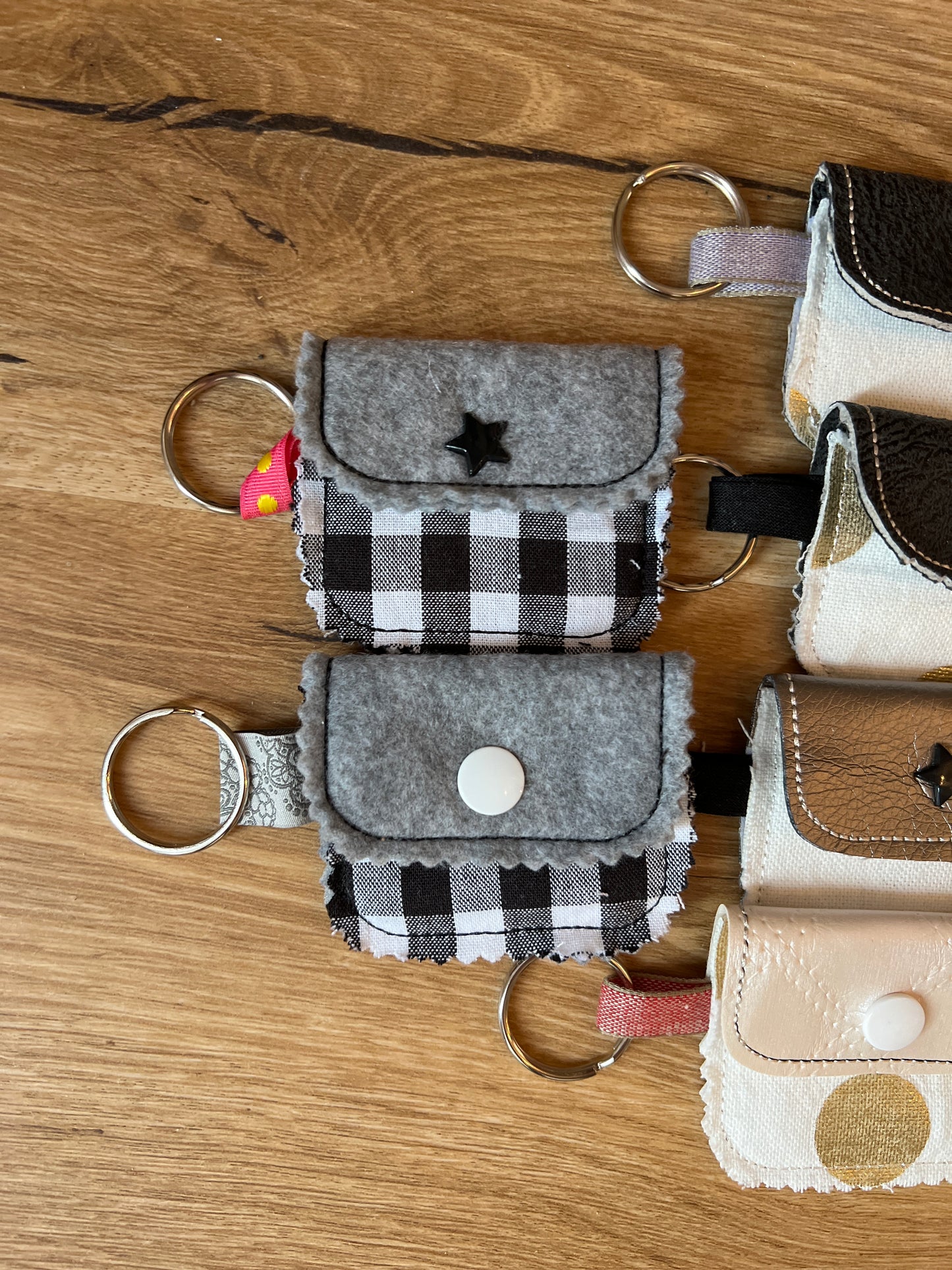 Schlüsselanhänger - Minigeldtasche