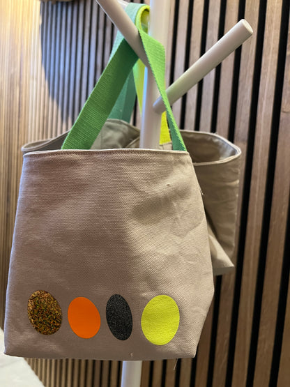 Osterkörbchen Neon - Personalisierbar