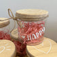 Vorratsglas mit Holzdeckel - div. Designs