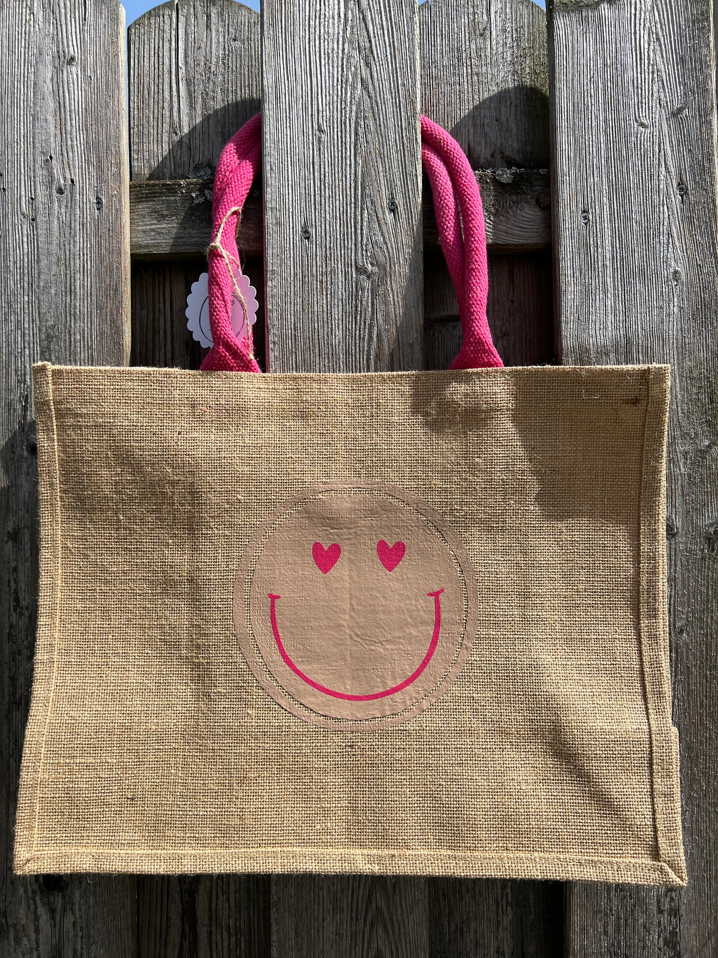 Jutetasche groß - div. Designs