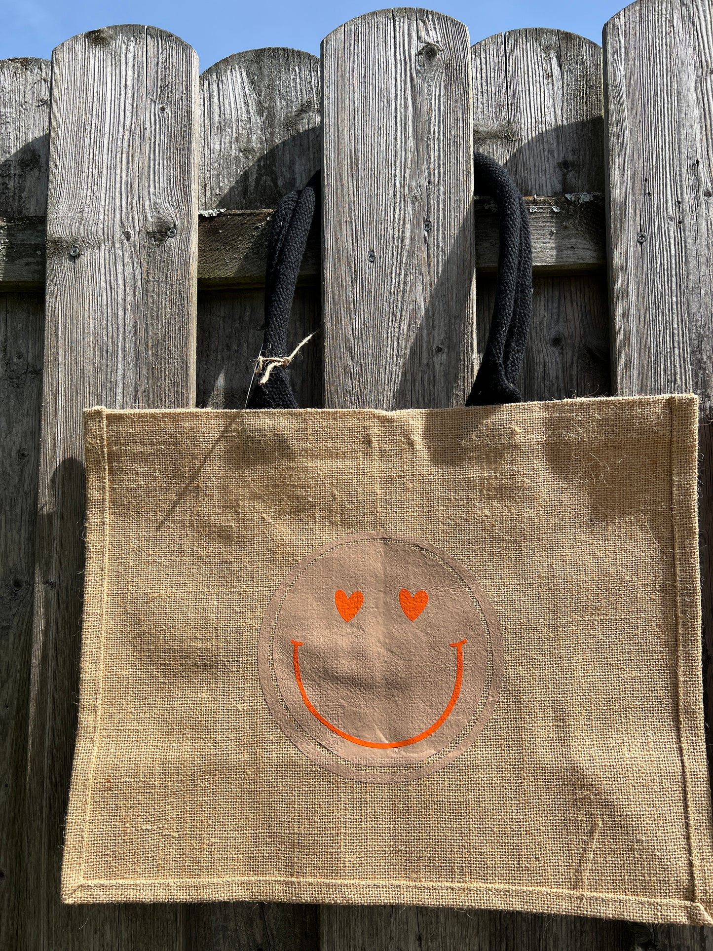 Jutetasche groß - div. Designs
