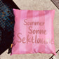 Outdoor Kissen " Sommer Sonne Sektlaune"