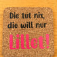 Kork Untersetzer