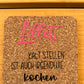 Kork Untersetzer