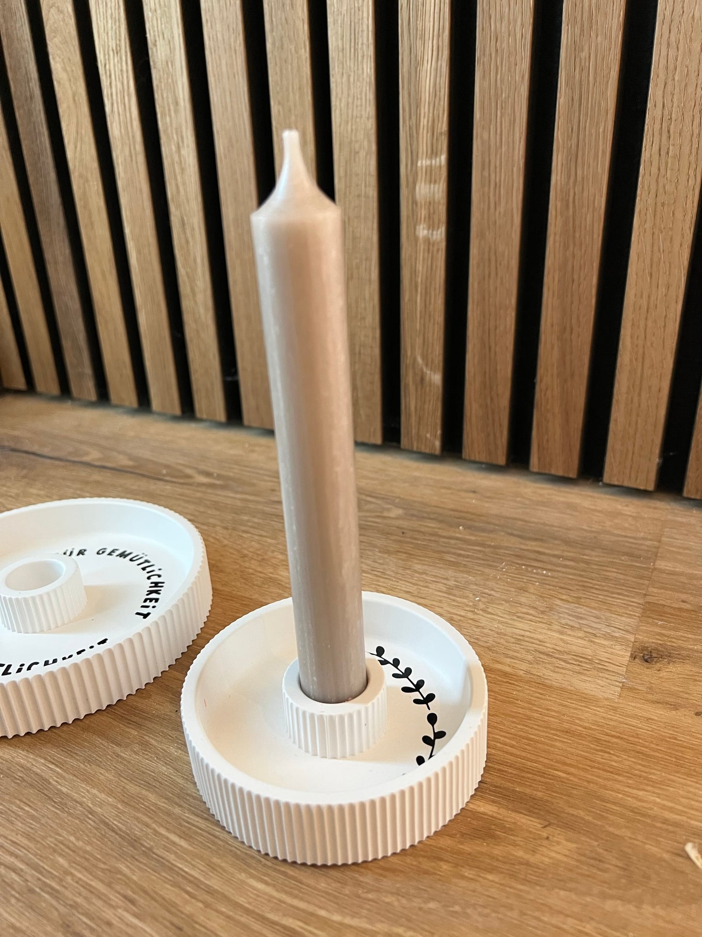 Kerzenteller klein "Ranke"
