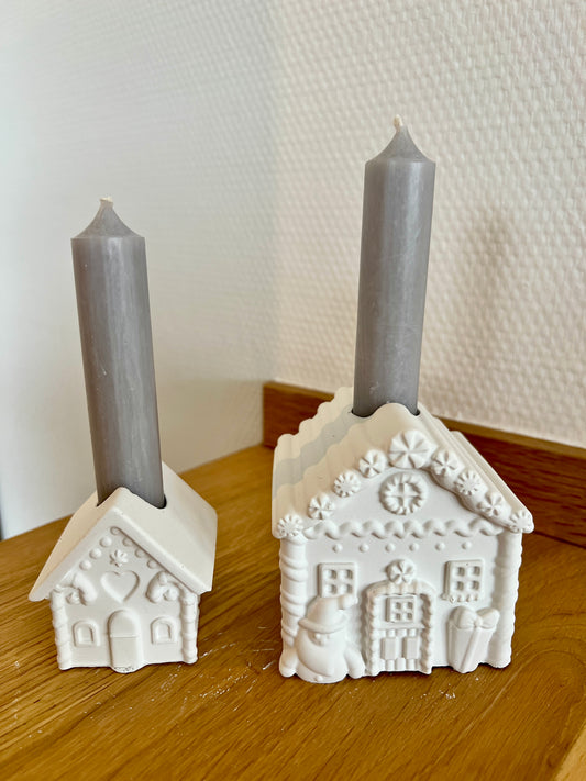 Lebkuchenhaus inkl. Kerze