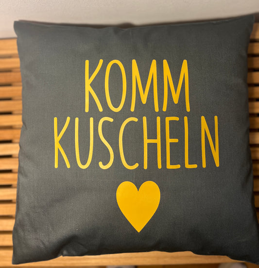 Kissen "kuscheln"