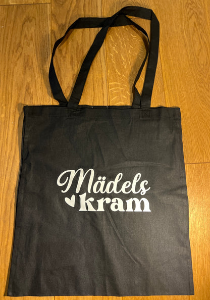 Baumwolltasche mit langen Henkel