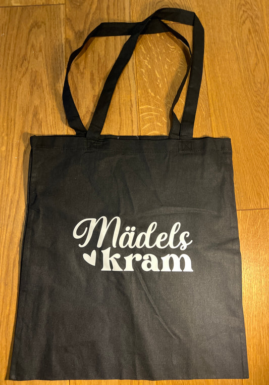 Baumwolltasche mit langen Henkel