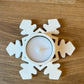 Teelichthalter "Schneeflocke"
