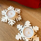 Teelichthalter "Schneeflocke"