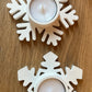 Teelichthalter "Schneeflocke"
