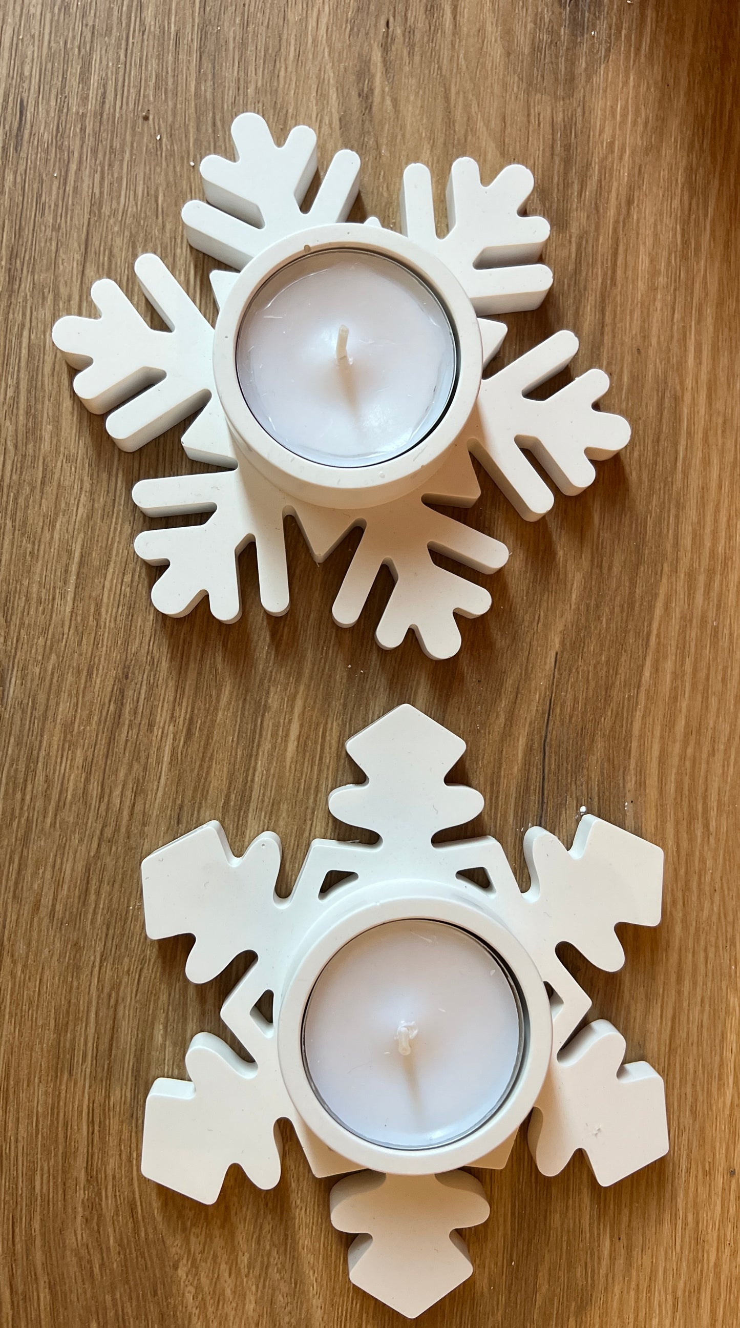 Teelichthalter "Schneeflocke"