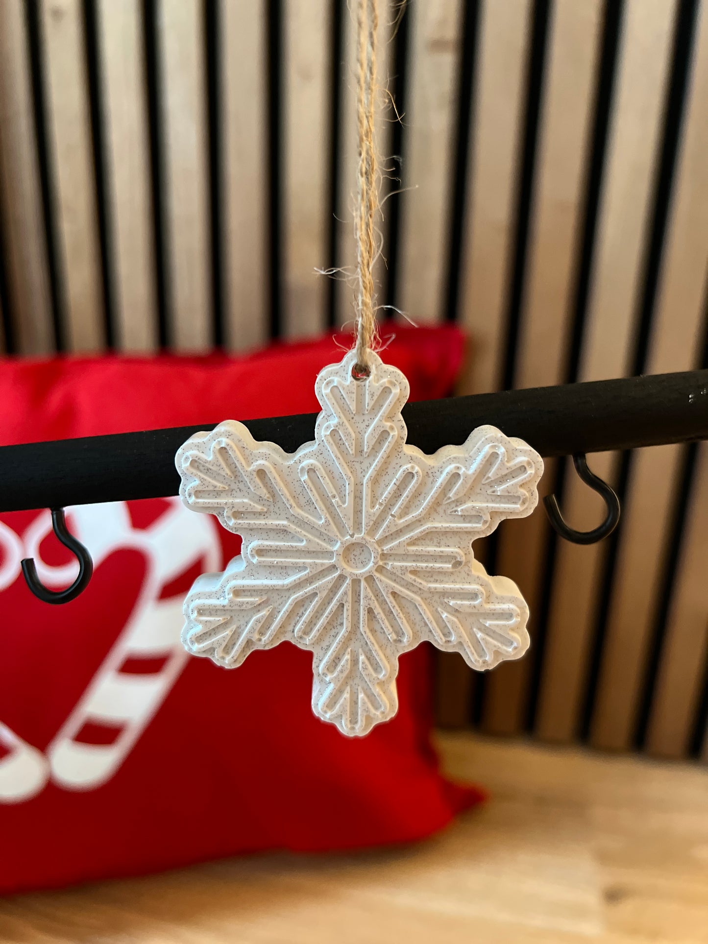 Weihnachten  - Anhänger "Schneeflocke"