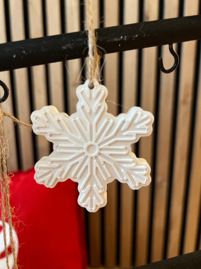Weihnachten  - Anhänger "Schneeflocke"