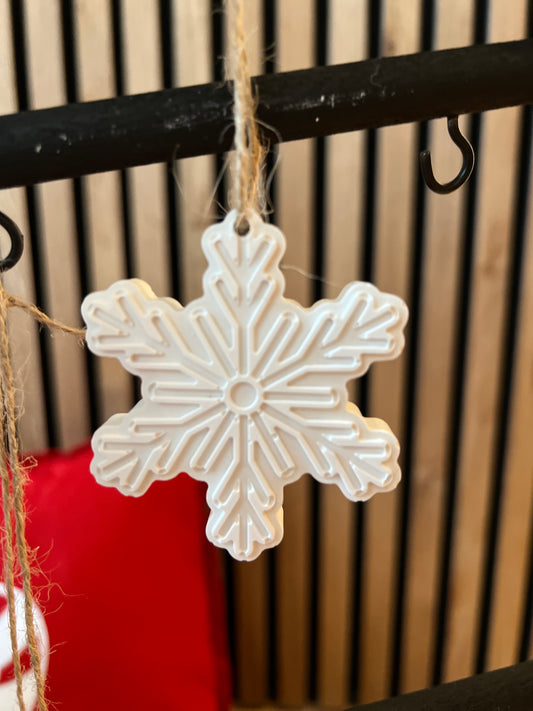 Weihnachten  - Anhänger "Schneeflocke"