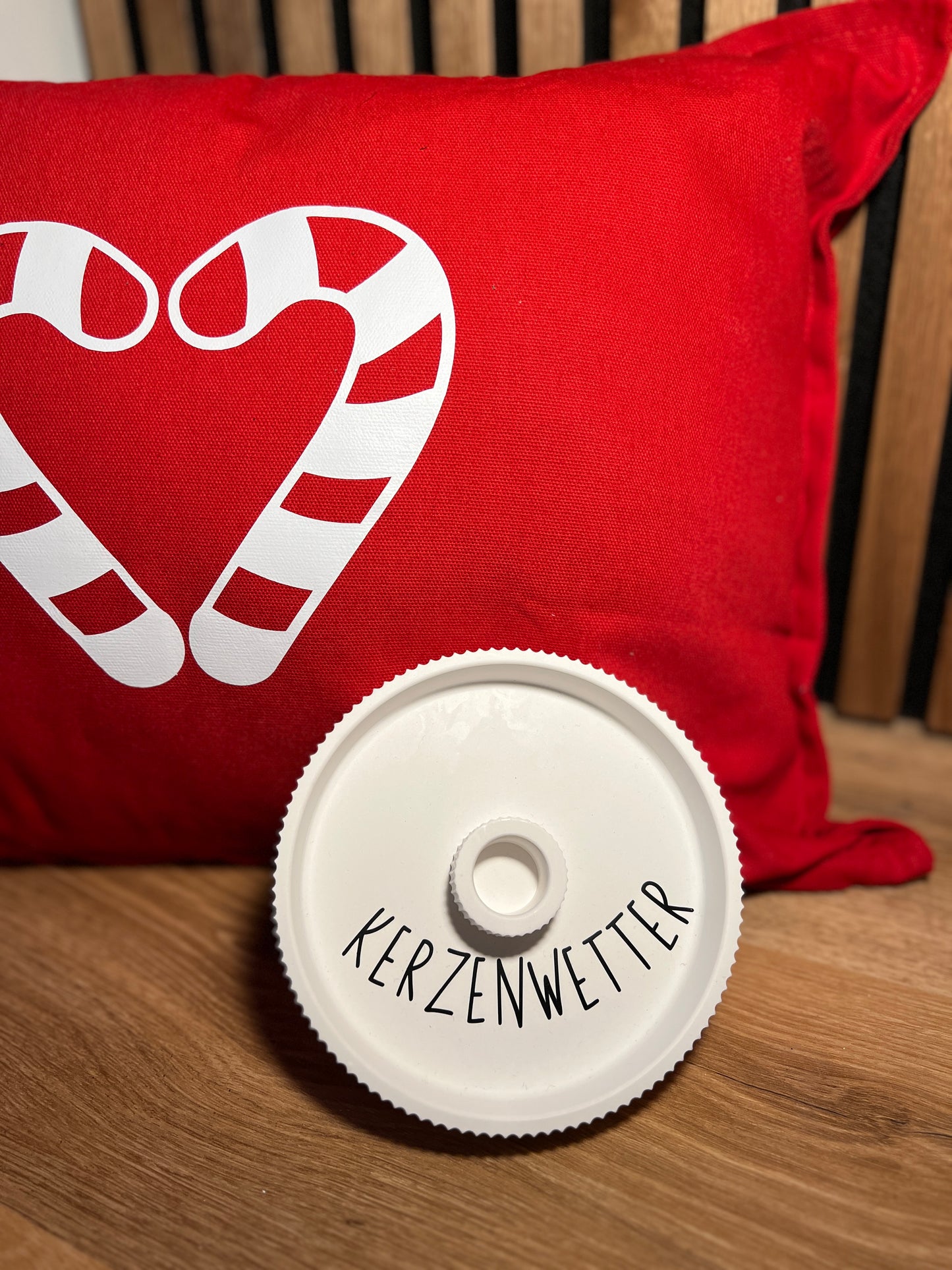 Kerzenteller groß "Kerzenwetter"