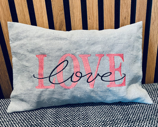 Zirbenkissen " Love"