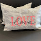 Zirbenkissen " Love"