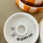 Kerzenteller klein "oh happy day"