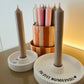Kerzenteller klein "Make a wish"
