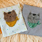 Beulentröster / Coolpack "Miezekatze grau" inkl. Kalt-Warm-Kompresse