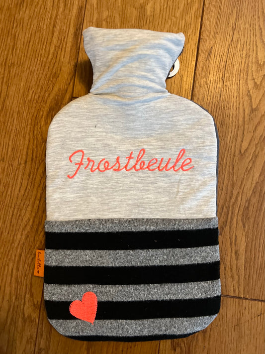 Wärmeflasche "Frostbeule neon"
