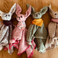 Schmusetuch "Hase" Musselin - personalisierbar