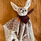 Schmusetuch "Hase" Musselin - personalisierbar
