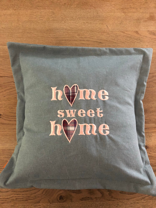 Kissen "home sweet home"