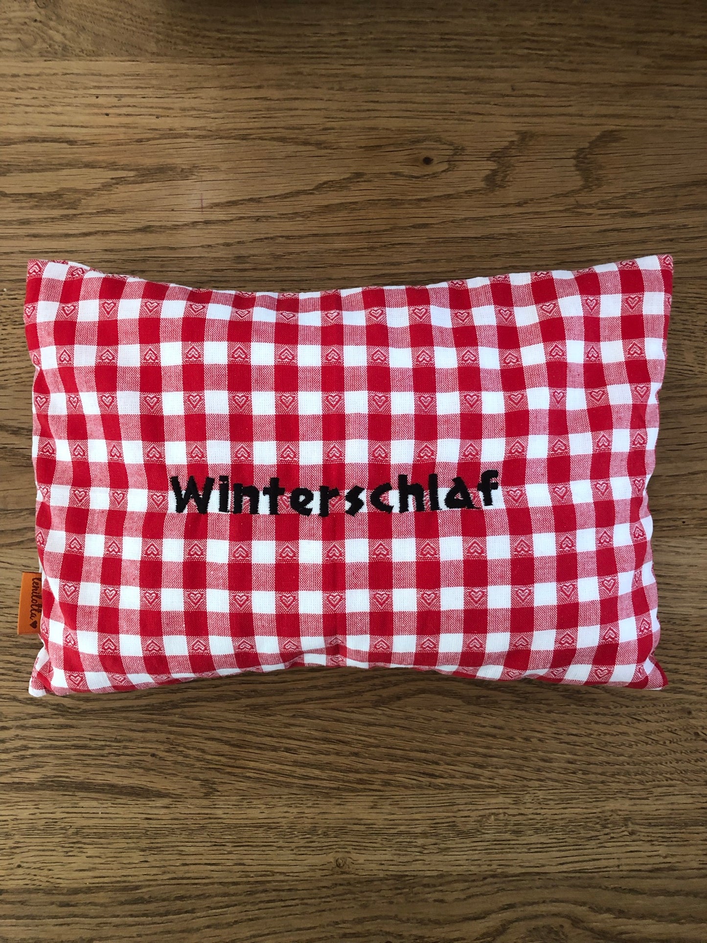 Zirbenkissen "Winterschlaf"