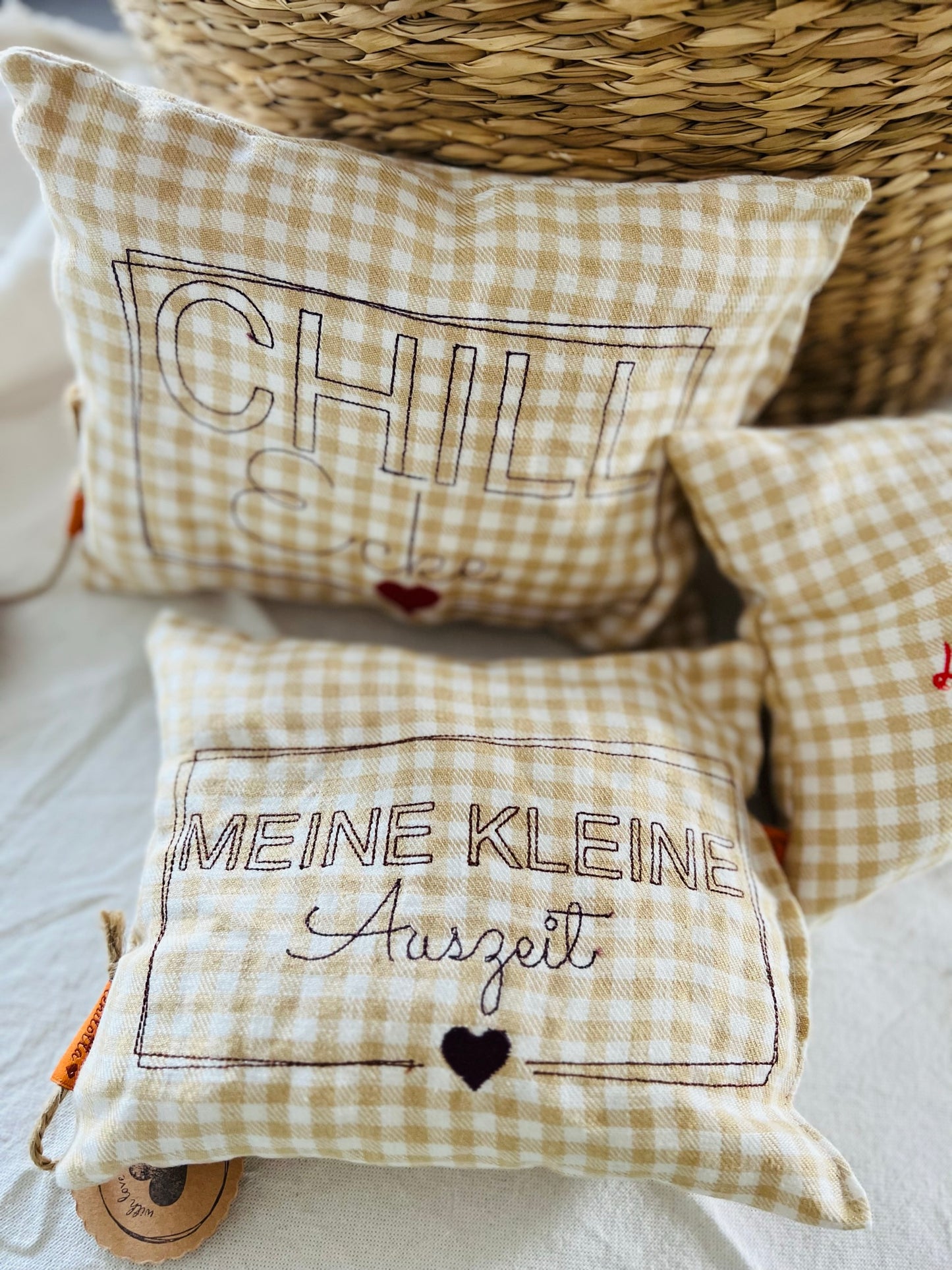 Zirbenkissen "Kleine Auszeit"