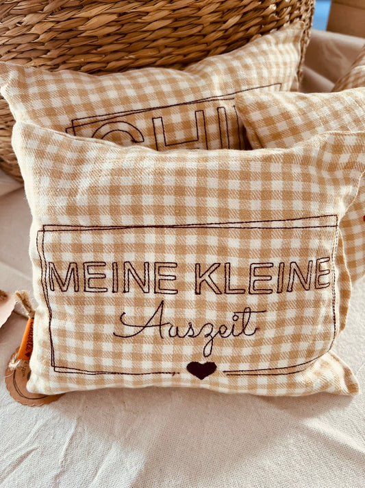 Zirbenkissen "Kleine Auszeit"