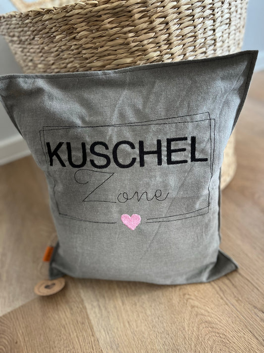 Zirbenkissen "Kuschelzone"